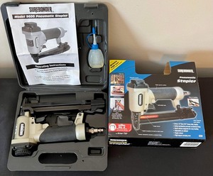 lot 238 image: SureBond Pneumatic Stapler and 2 Drills