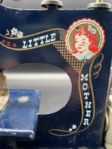 lot 83 image: Vintage Little Mother Childs Toy Sewing Machine by Artcraft Metal Products