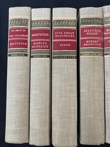 lot 87 image: 12 Vintage Classics Club Hard Cover Books