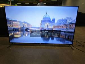 lot 854 image: 70 RCA RWOSU7047 4K UHD WEB OS Smart TV (SMALL CUT ON SCREEN)