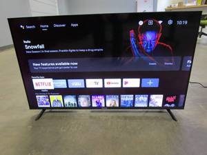 lot 858 image: Hisense A4 Series 40-Inch Class FHD Smart Android TV with DTS Virtual X, Game & Sports Modes, Chromecast Built-in, Alexa Compatibility (40A4H, 2022 New Model) (SMALL CUT ON SCREEN)