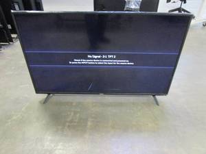 lot 868 image: VIZIO V-Series 43 Class 4K HDR Smart TV - V435-J01 (BIG SCRATCH ON SCREEN)