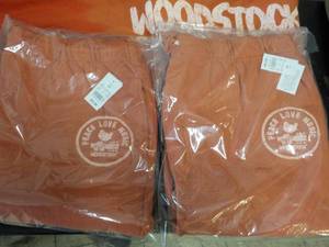 2 New with Tags Woodstock Sweatpant...