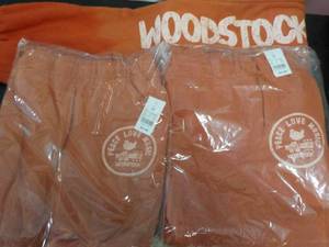 2 New with Tags Woodstock Sweatpant...