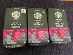 3 - 12 oz Starbucks Caffes Verona ...