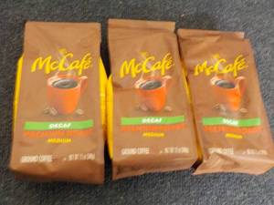 3 - 12 oz McCafe Decaf Premium Roas...