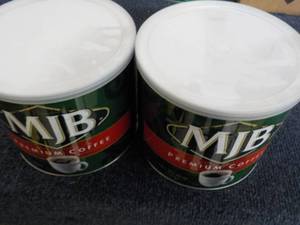 2 - 26 oz Cans MJB Premium Coffee ...