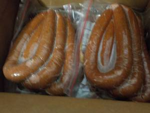 10 lb. Box Frozen Smoke Sausage...