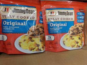 3 lb. Box Frozen Pkgs Jimmy Dean Or...