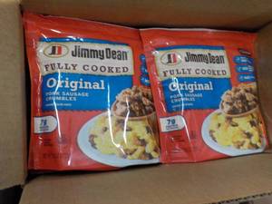 3 lb. Box Frozen Pkgs Jimmy Dean Or...