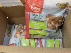 8 - 9 oz Frozen Pkgs Tyson Simply R...