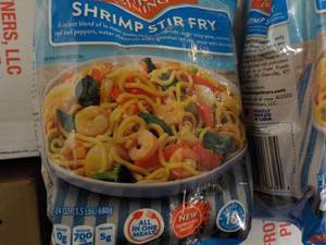 3 - 24 oz Frozen Shrimp Stir Fry...