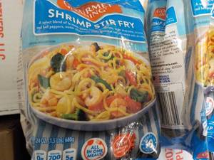 3 - 24 oz Frozen Shrimp Stir Fry...