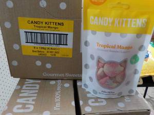 9 - 4.4 oz Pkgs Candy Kittens Tropi...