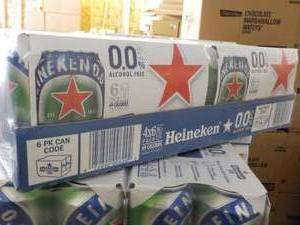 4 - 6 packs Heineken Non Alcoholic...