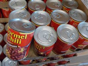 12 Cans Hormel Chili with Beans...