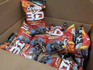 8 - 7 14 oz Bags Doritos 3D Crunch...