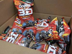 8 - 7 14 oz Bags Doritos 3D Crunch...