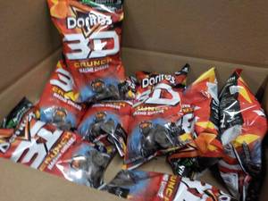 8 - 7 14 oz Bags Doritos 3D Crunch...