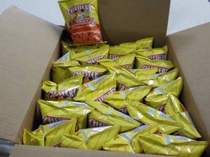 Case of Chesters Flamin Hot Fries...