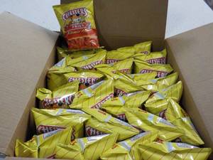 Case of Chesters Flamin Hot Fries...