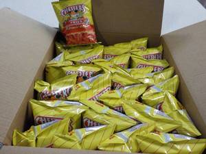 Case of Chesters Flamin Hot Fries...