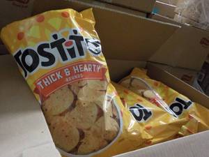 3 - 32 oz Bags Tostitos Rounds...