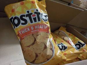 3 - 32 oz Bags Tostitos Rounds...