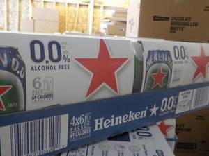 4 - 6 packs Heineken Non Alcoholic...