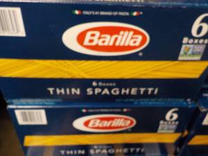 2 Boxes 6 Boxes each Barilla Thin S...