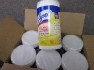 LYSOL Disinfecting Wipes Canister,...