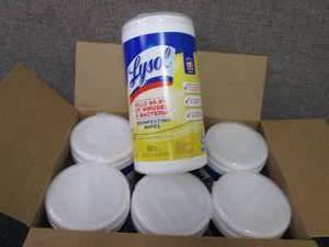 LYSOL Disinfecting Wipes Canister,...