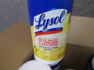 LYSOL Disinfecting Wipes Canister,...