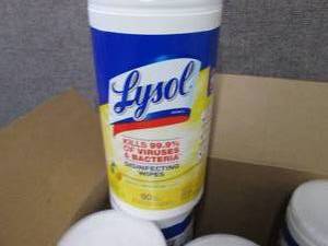 LYSOL Disinfecting Wipes Canister,...