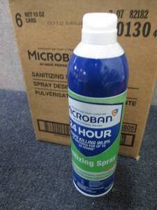 Microban 24-Hour Disinfectant Sanit...
