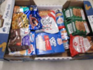 Flat of Assorted Food...
