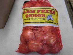 10 lbs Farm Fresh Onions...