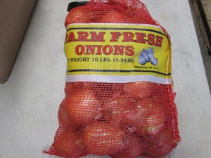 10 lbs Farm Fresh Onions...
