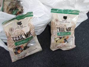 24- 3.5oz Bags Trail Mix past date,...