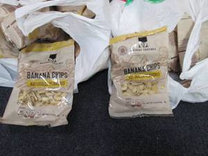 24- 4.0oz Bags Banana Chips past da...