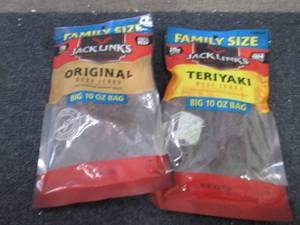 2- 10 oz Bags Jack Links Assorted B...