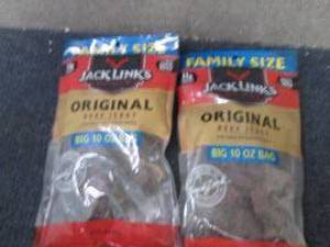 2- 10 oz Bags Jack Links Original B...
