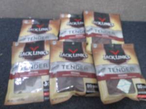 6- 3.25 oz pks Jack Links Extra Ten...