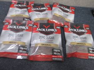 6- 3.25 oz pks Jack Links Zero Suga...