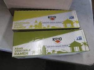 4 Boxes of 12 pks Koyo 3 Lemongrass...