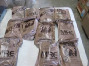 Box of 11 Assorted MRES Meal Ready...
