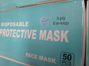 Case of 2000 3ply Ear Loop Disposab...