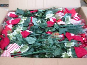 Box of Poinsettia Bouquets...
