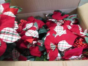 Box of Poinsettia Bouquets...