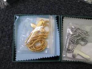 5 Assorted Cross Necklaces...